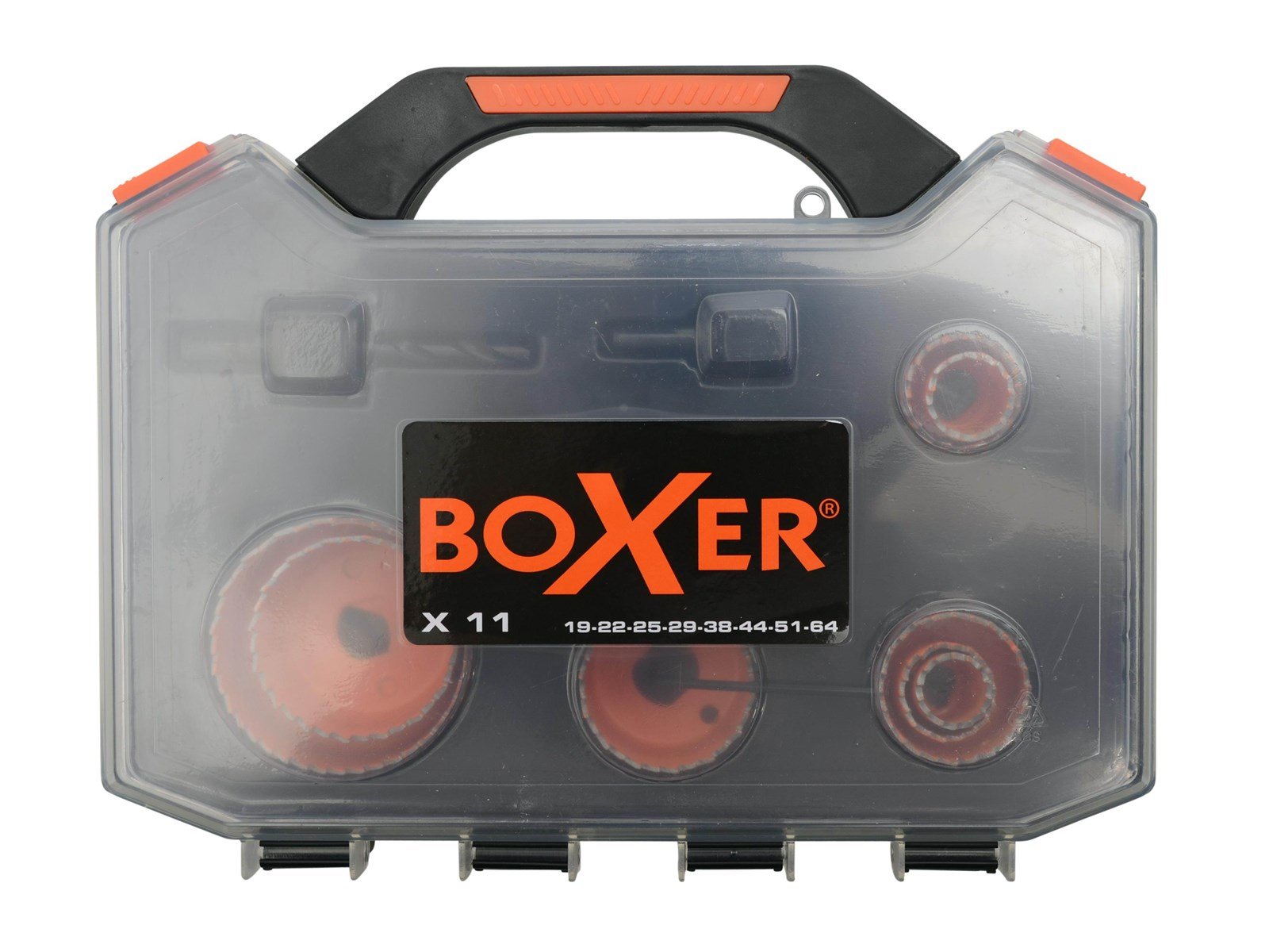 Boxer Hole saw set Electrician 19-64 mm. Boxer Hole saw set Electrician 19-64 mm.